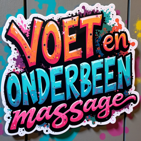 December actie voet & onderbeen massage