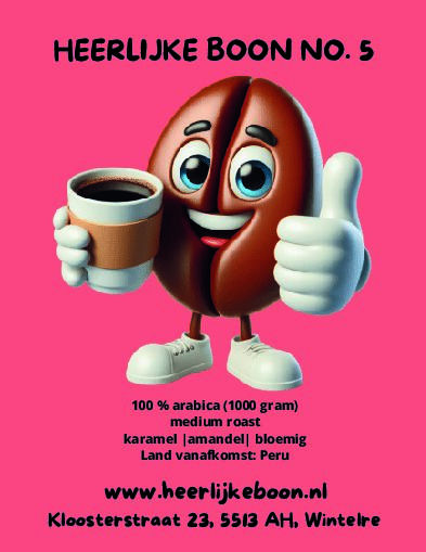 Heerlijkeboon No.5 (1 KG)