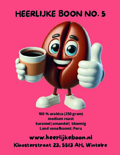 Heerlijkeboon No.5 (250 Gram)
